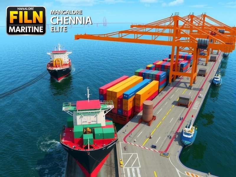 Mangalore Port Mogul Elite Gameplay - Ship Berthing & Cargo Handling in Chennai Port